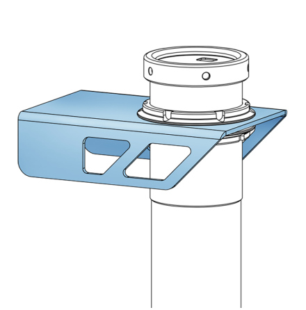 Mounting steel bracket for Air Jack 60C